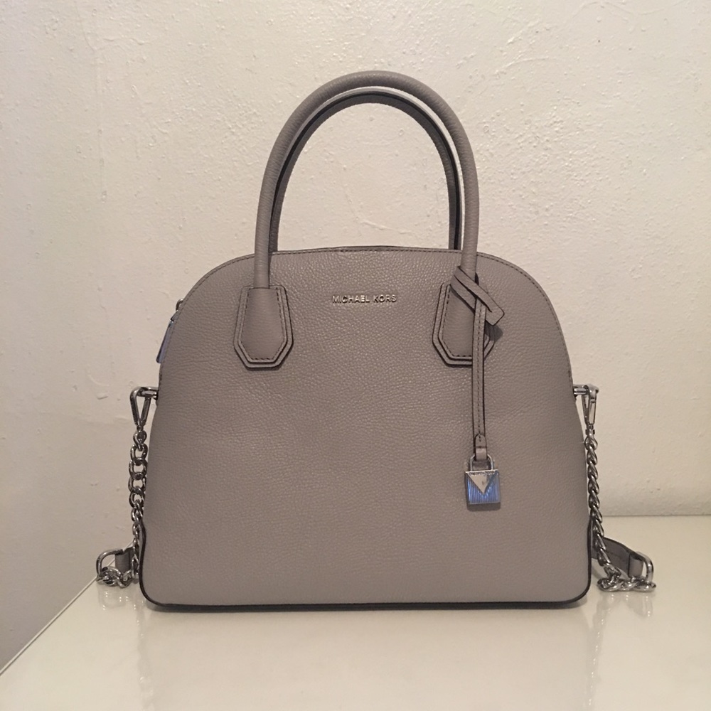 Michael Kors "mercer" large domed satchel